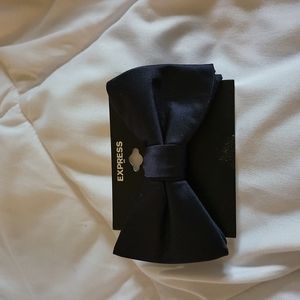 Express navy blue bow tie